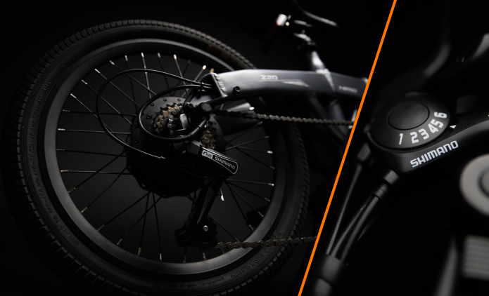 Shimano Z20 Electric Folding City Bike