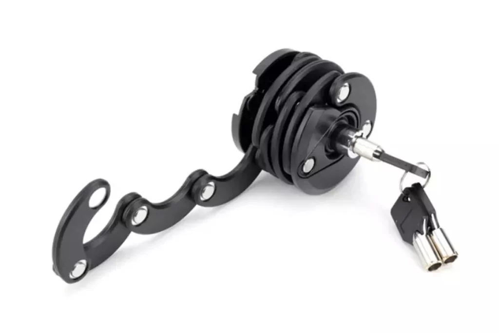 Hamburger bike lock