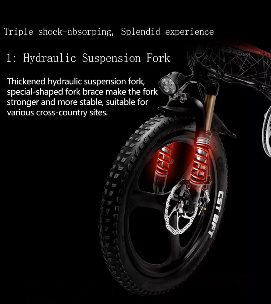 Lankeleisi G650 Folding City Electric Bike