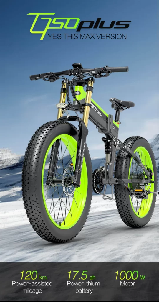 Lankeleisi XT750 Plus 1000W 26" Fat Bike