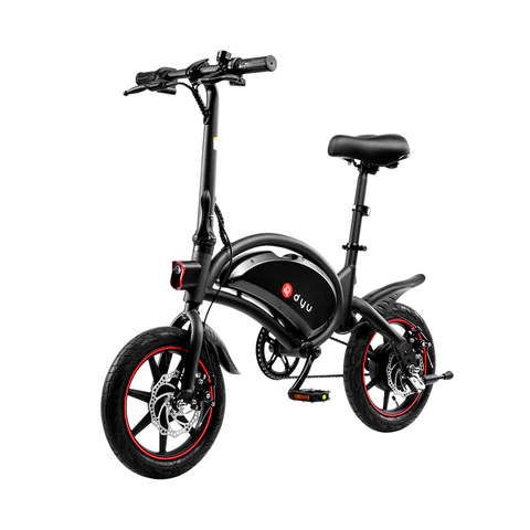 DYU D3F 14 Inch Small Mini Bike Folding Electric Ebike - ST3IKE