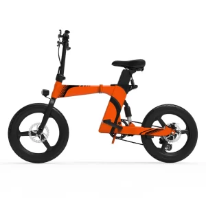 BK5 Plus electric bike city foldable orange