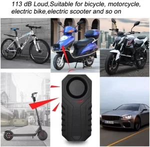 Multi functional wireless alarm for ebikes and bicycles