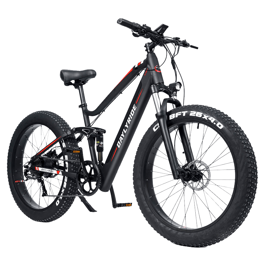 Le Migliori Bici Elettriche Fat Tire in Italia nel 2023 3 DAYLYRIDE DYX90-Full Suspension Electric Bike Fat Tire Ebike 1000W