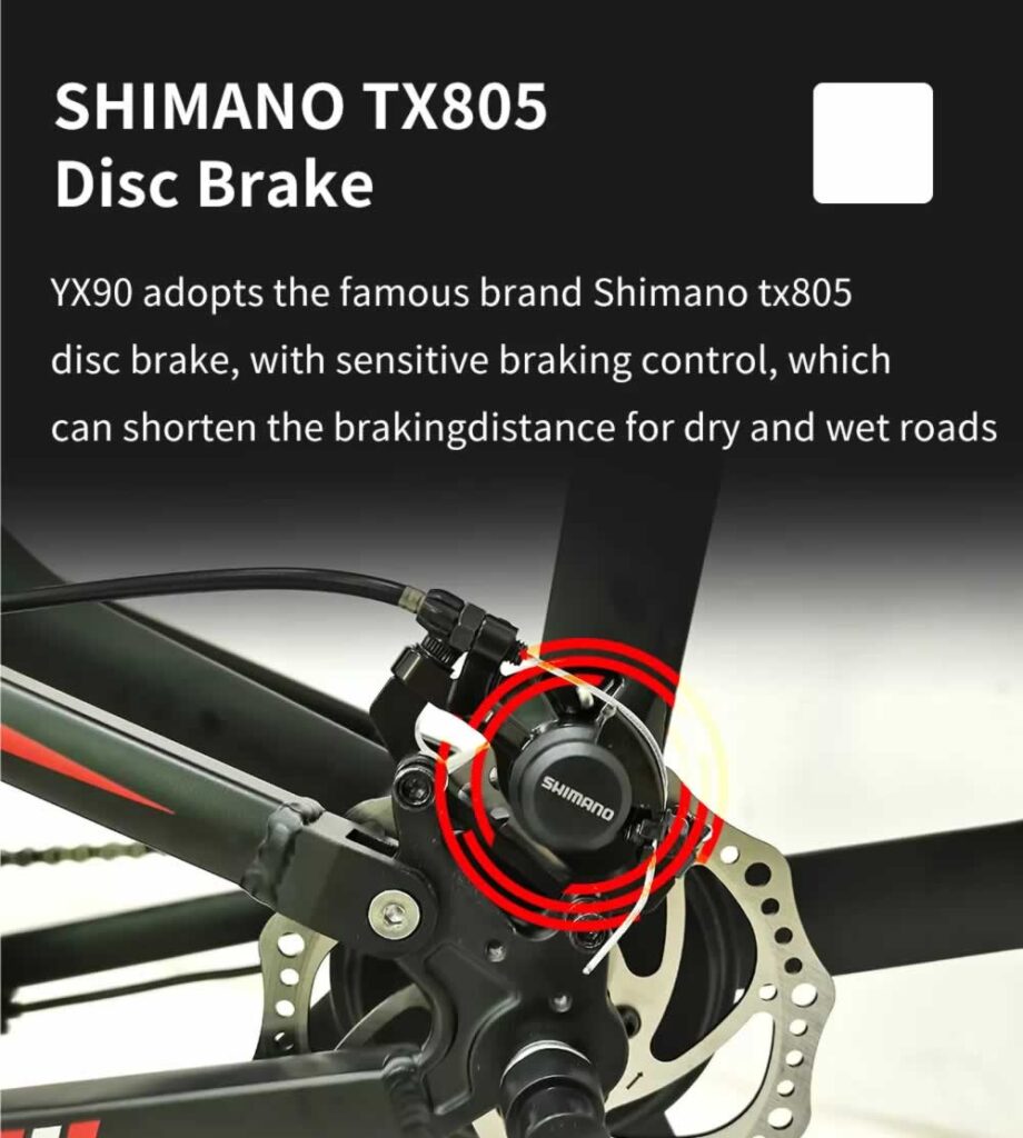 DAYLYRIDE Snow Leopard Pro 1000W Ebike Shimano Brakes