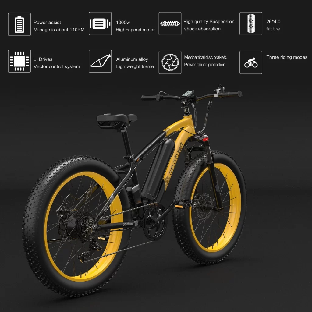 Gogobest GF600 electric mountain Bike 1000W