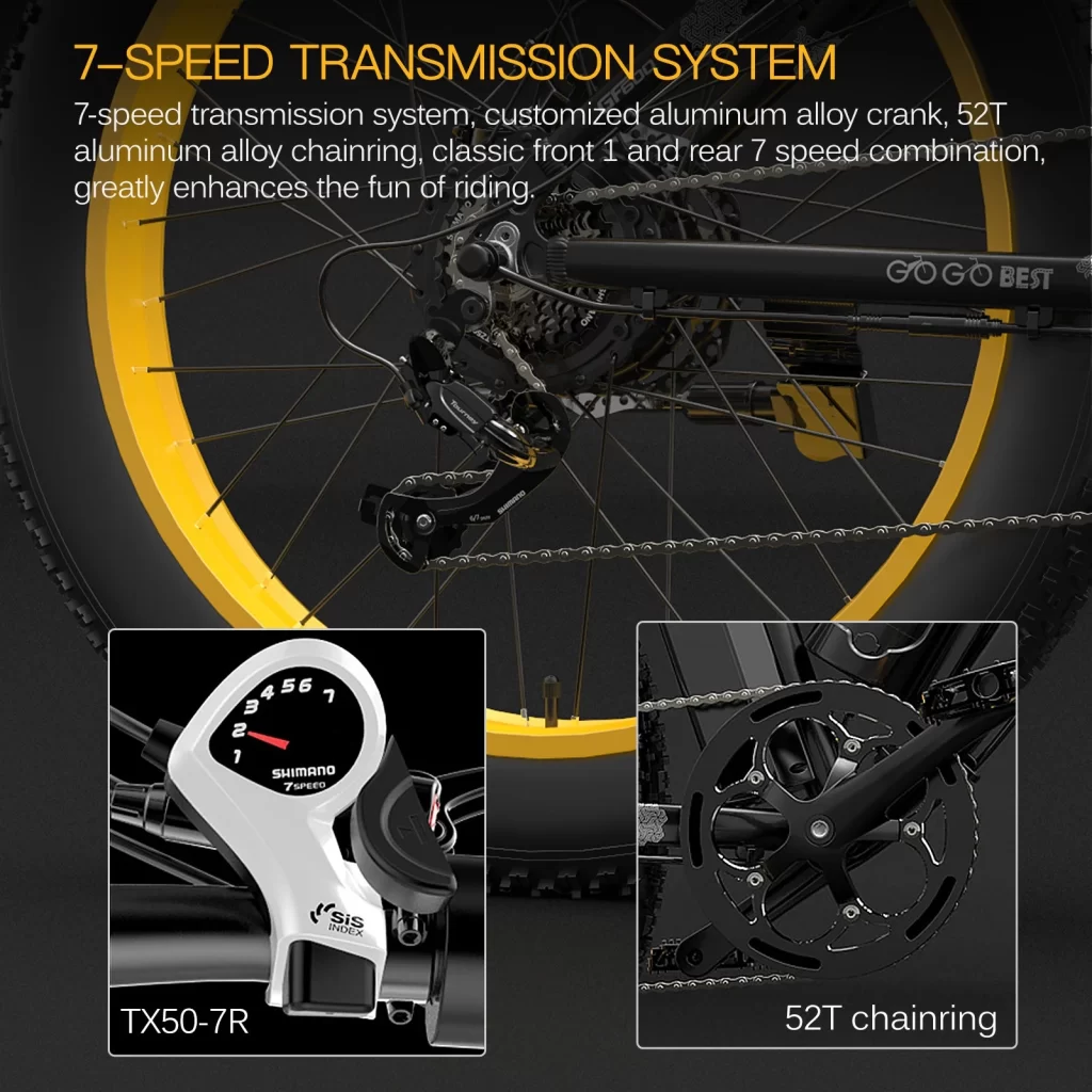Gogobest GF600 electric mountain Bike 1000W