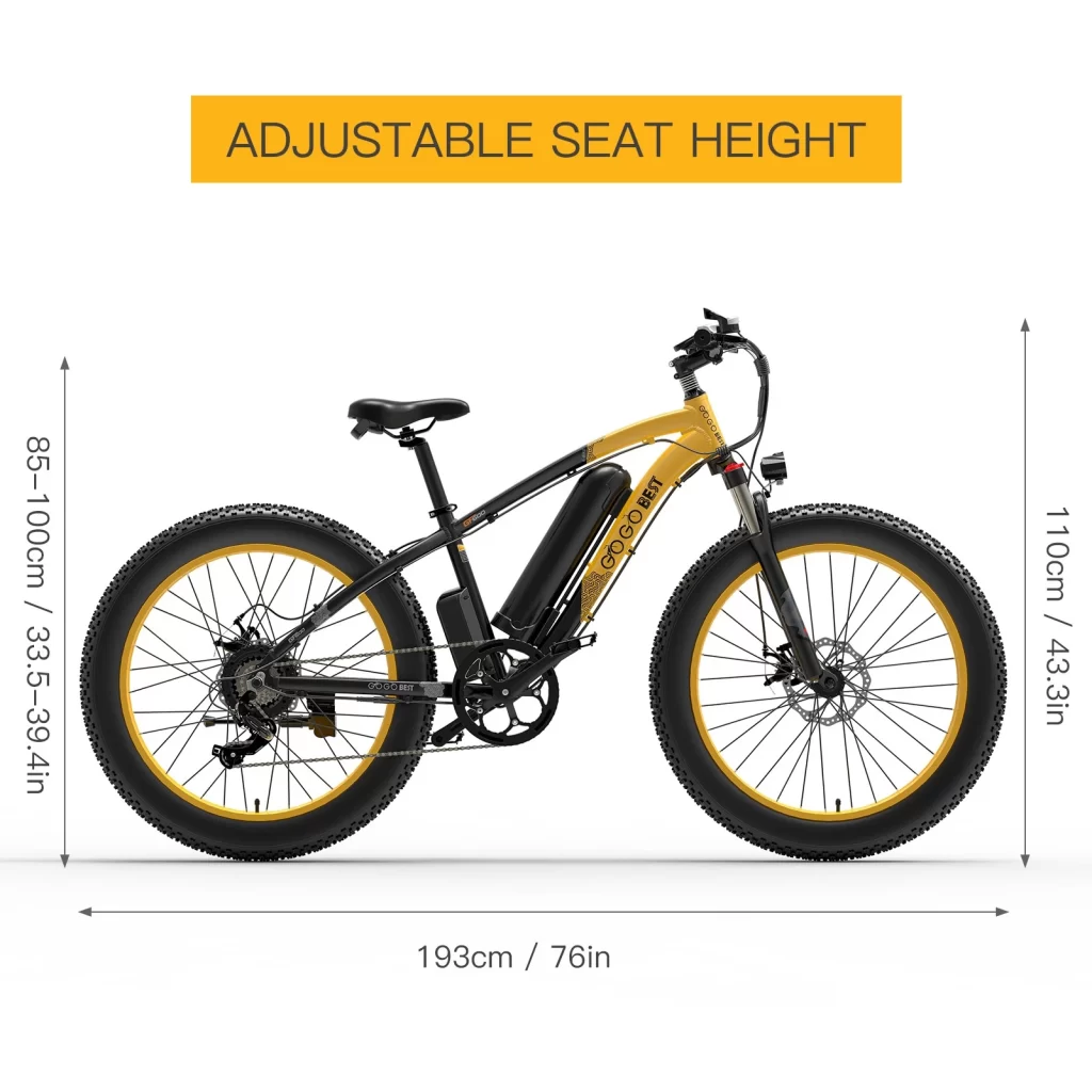 Gogobest GF600 electric mountain Bike 1000W