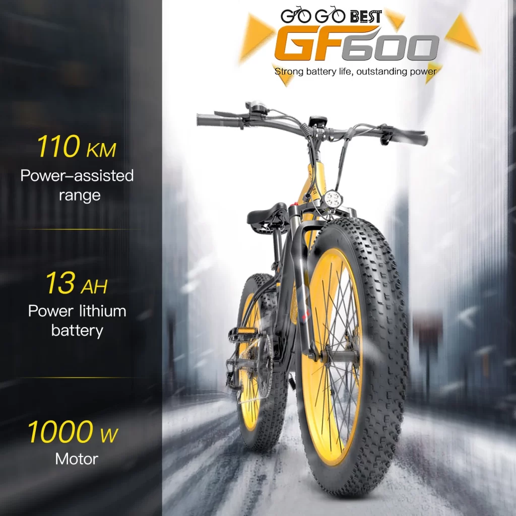 Gogobest GF600 electric mountain Bike 1000W