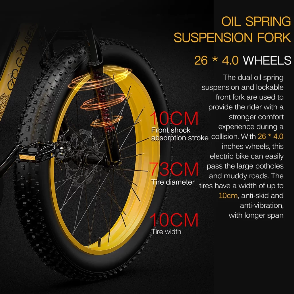 Gogobest GF600 electric mountain Bike 1000W