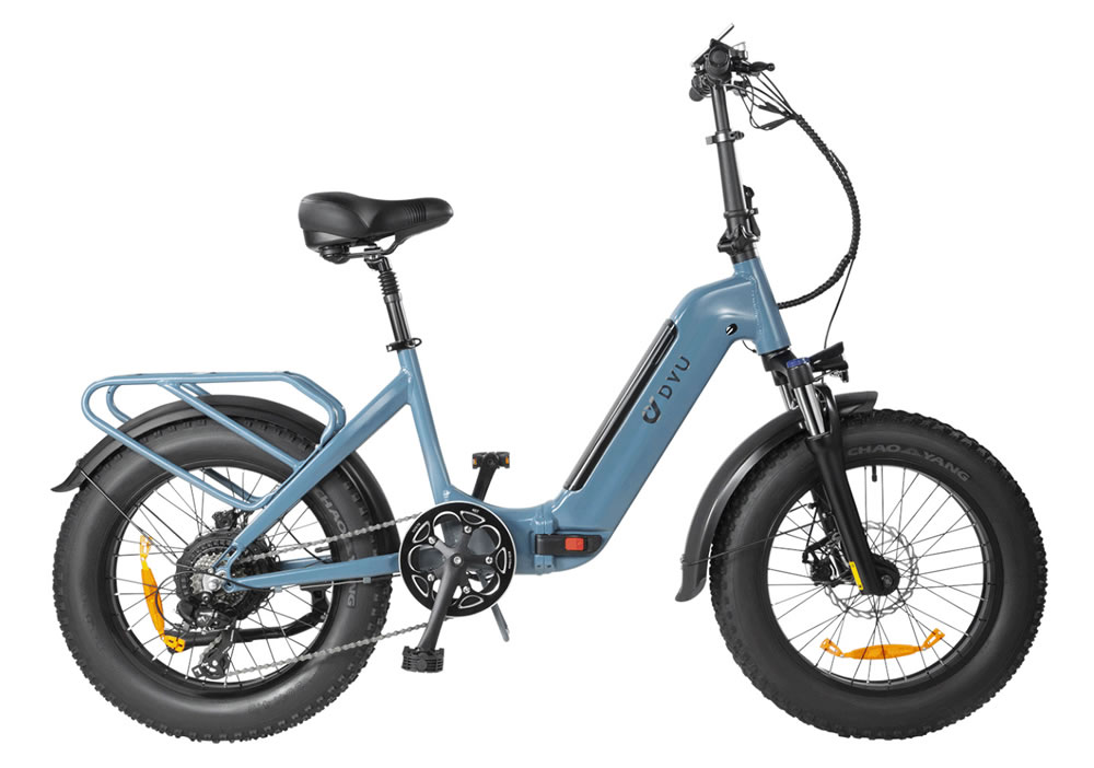 DYU FF500 Folding Ebike Fat Tires 500W