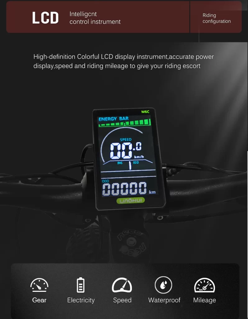 Randride Y90 1000W ebike city commuters