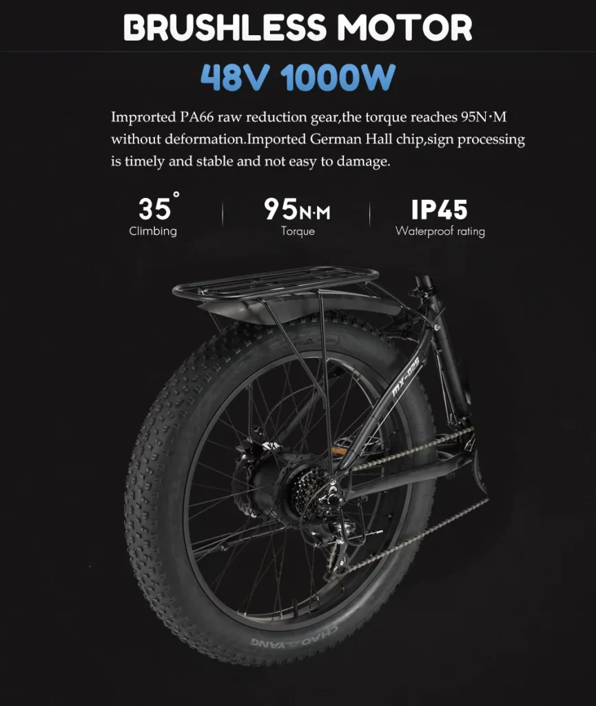 Electric Bike Gunai Mx02s Mtb Snow Ebike 1000w 48v 17ah