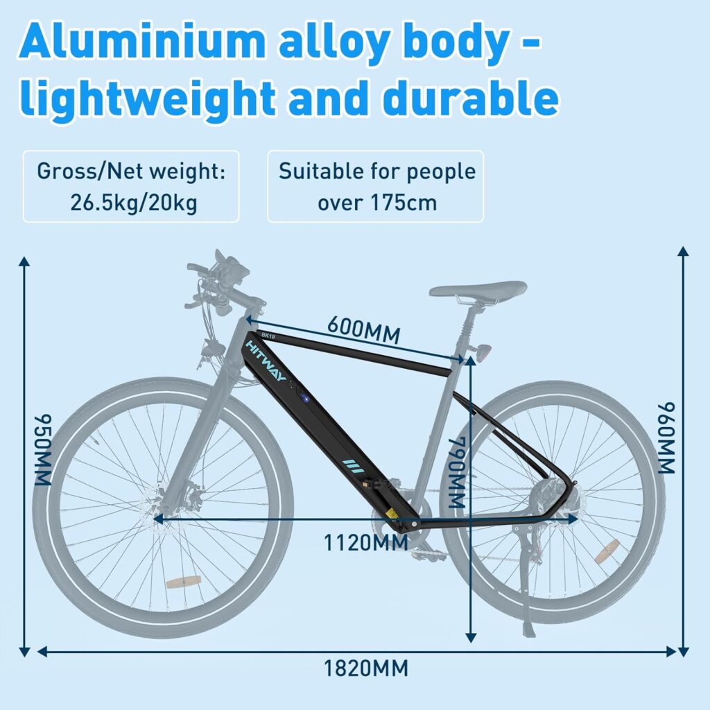 HITWAY BK19 ROAD LEGAL ELECTRIC BIKE