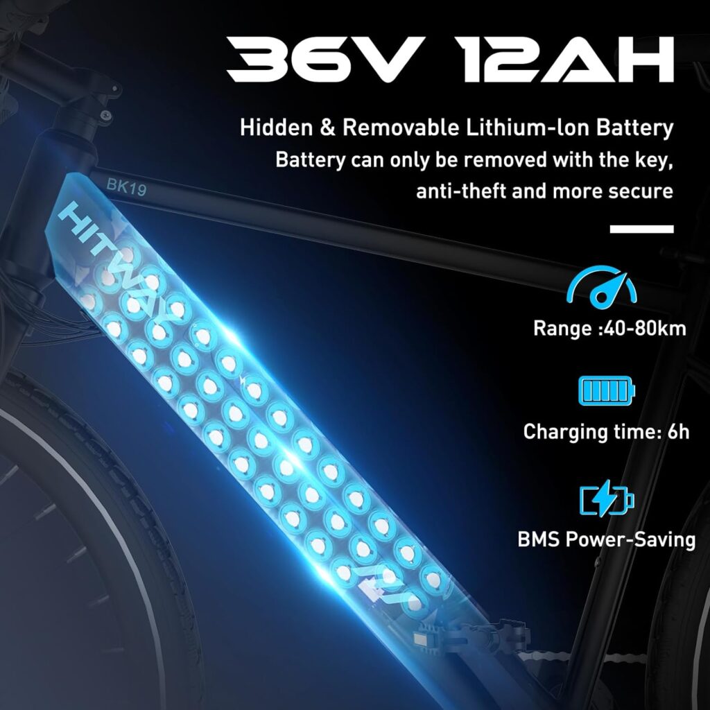 HITWAY BK19 ROAD LEGAL ELECTRIC BIKE