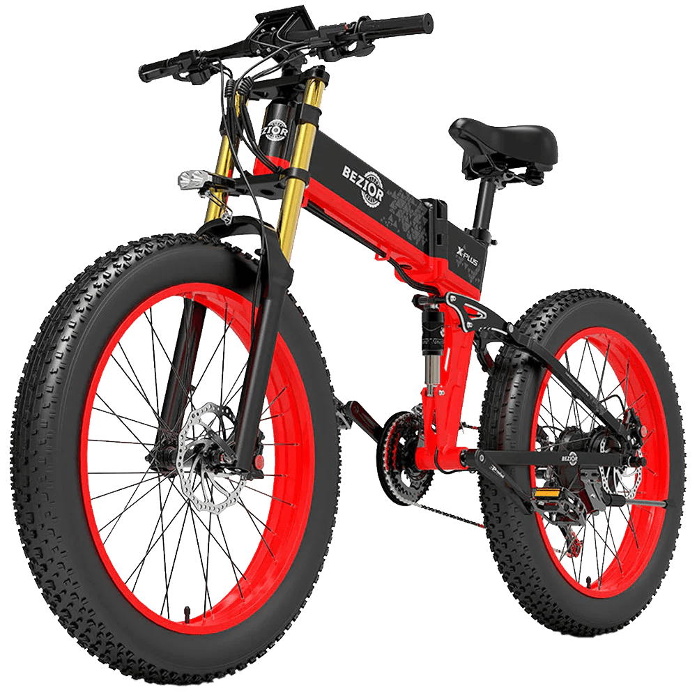 BEZIOR X PLUS Electric Mountain Folding Bike 1500W Motor