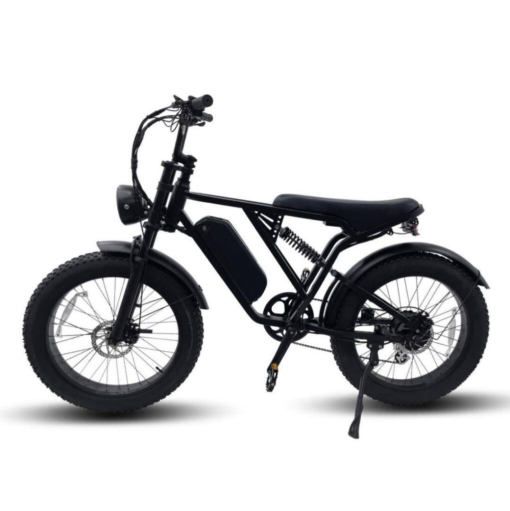 Yangor Y-24 - Fat Tyres 24" Wheels Retro Style 250W Motor E-Bike 1 Yangor Y-24 Fat Tyre ebike 24" retro Style