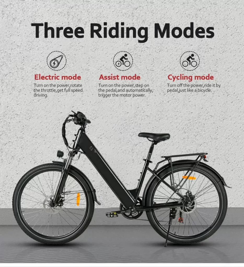 SIKESAISI Electric Bike RS A01 Plus 27.5"