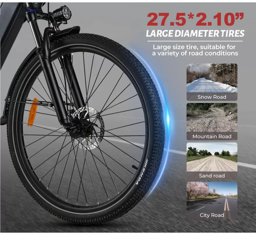 SIKESAISI Electric Bike RS A01 Plus 27.5"