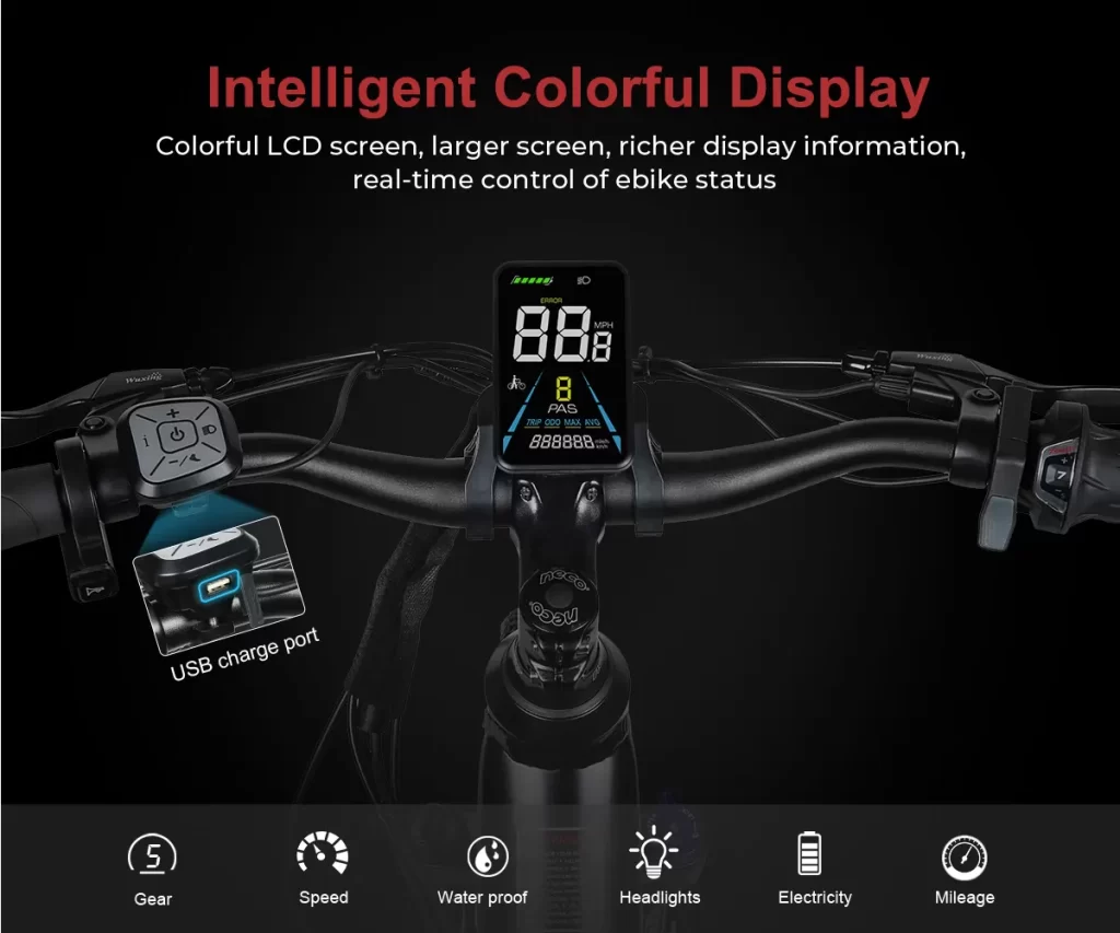 SIKESAISI Electric Bike RS A01 Plus 27.5"