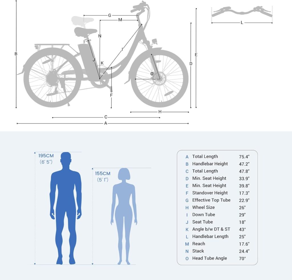 TOUROLL B1 Electric City Bike