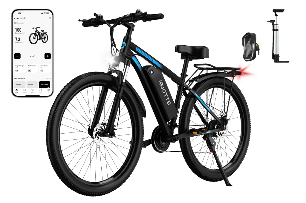 DUOTTS C29 Electric bike 750W Motor Affordable Commuter 29 Inch Tyres 1 DUOTTS C29 Electric Bike 750w